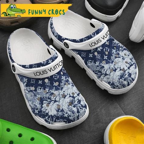 louis vuitton crocks|louis vuitton crocs patterns.